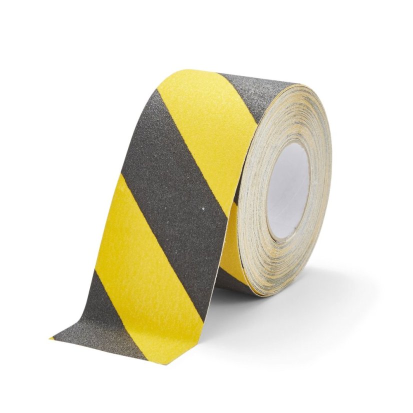Protiskluzová páska GRIP | Standard | Černá/Žlutá - Šířka pásky: 100 mm