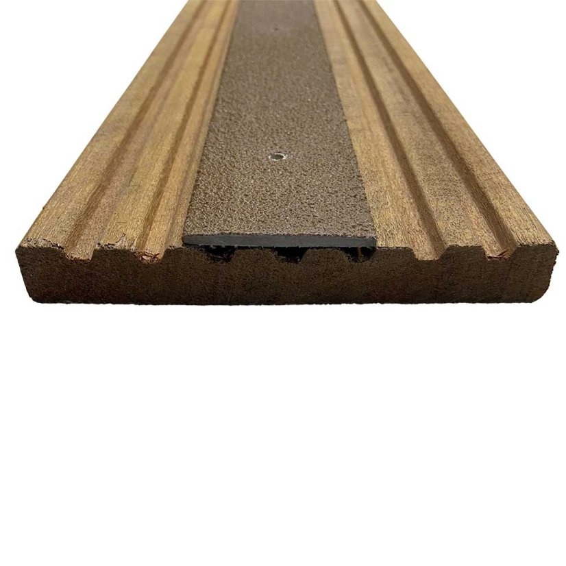 Protiskluzové podlahové pásy GRIP | IG Fine | Hnědá - Délka: 1600 mm, Šířka: 90 mm