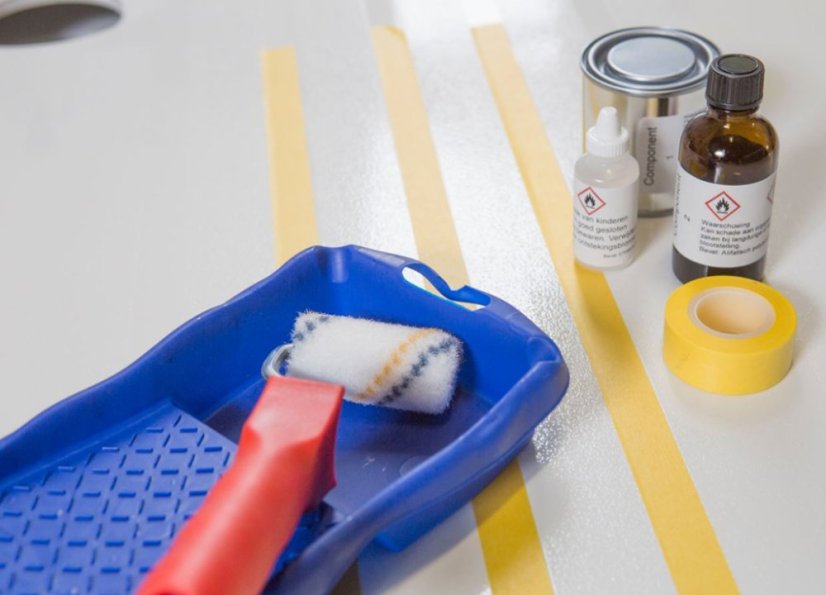 Protiskluzový nátěr GRIP | Sanigrip DIY | Na akrylátový povrch (2 m2) - Plocha: na 2 m²