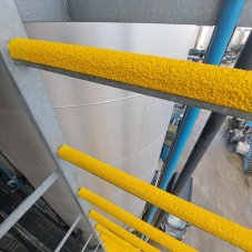 Žebříková příčka GRIP | Zrnitost: IG medium | Oblá | Žlutá