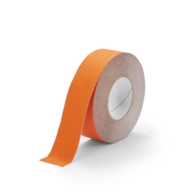 Protiskluzová páska GRIP | Pružná | Oranžová - Šířka pásky: 50 mm