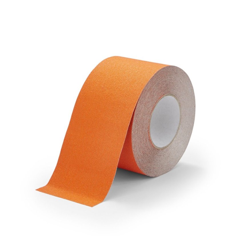 Protiskluzová páska GRIP | Pružná | Oranžová - Šířka pásky: 100 mm