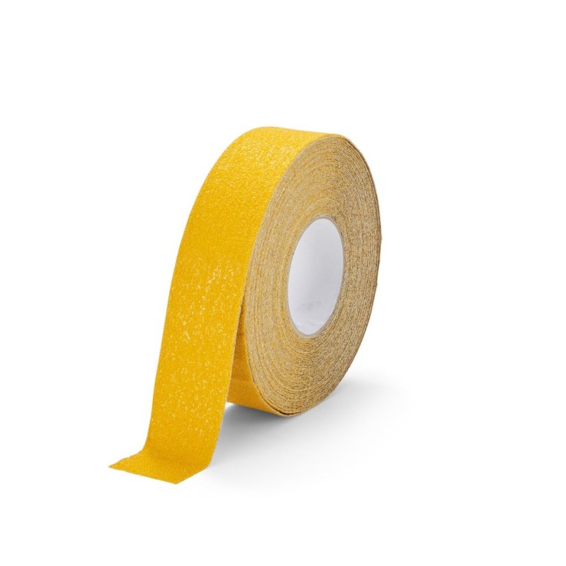 Protiskluzová páska GRIP | Pružná | Žlutá - Šířka pásky: 50 mm